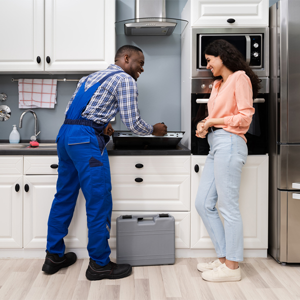 can you provide an estimate for cooktop repair before beginning any work in Pleasantville